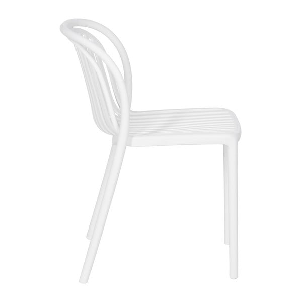 Scaun de dining alb din plastic Alia – Ixia-image-2