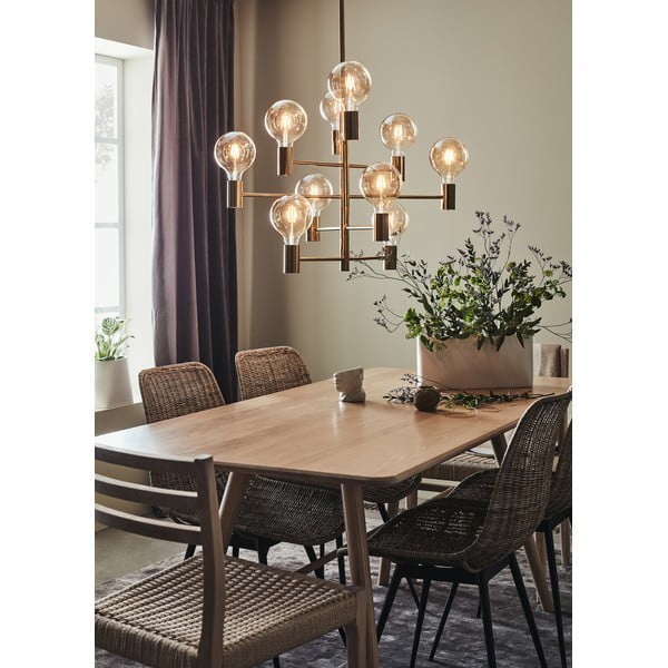 Lustră cu 10 becuri Markslöjd Paris, auriu-image-1