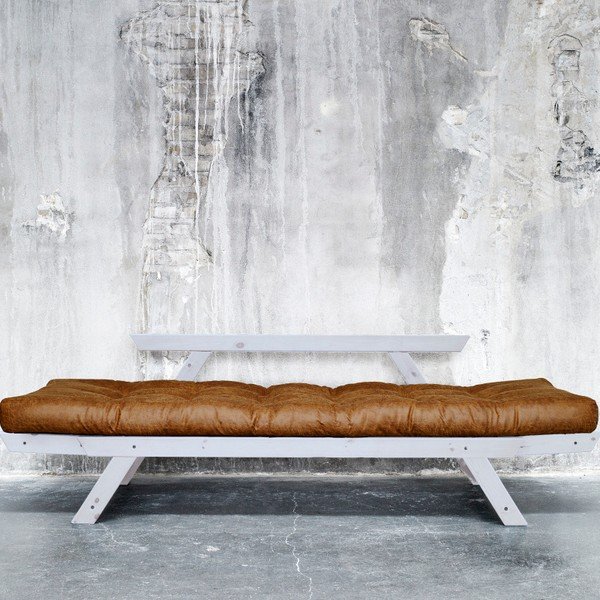 Canapea Karup Vintage Bepop Cool Gray/Cognac-image-3