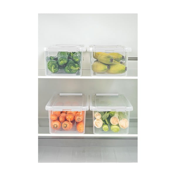 Organizatoare de frigider 4 buc. din plastic – Hermia-image-1