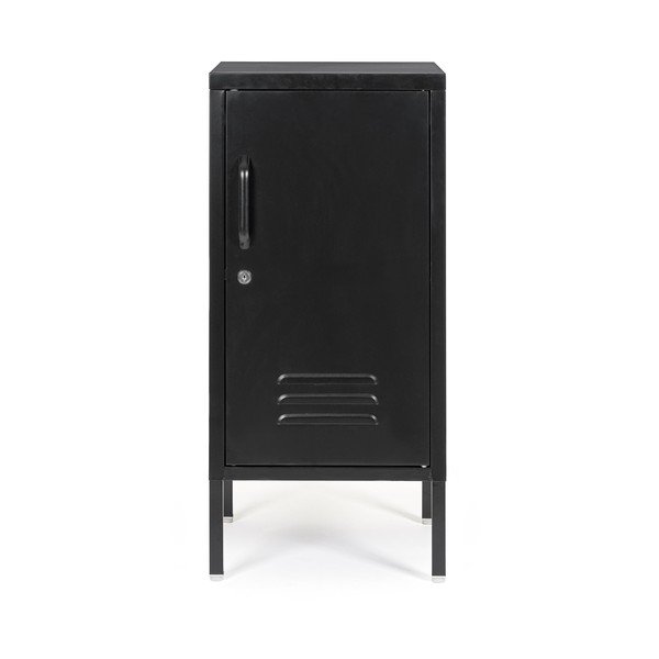 Dulap negru din metal cu încuietoare 35x76x40 cm Cambridge – Yes Everyday