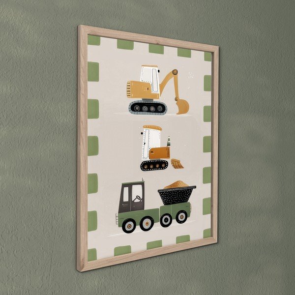 Tablou pentru copii 30x40 cm Baby The Builder – Styler-image-3