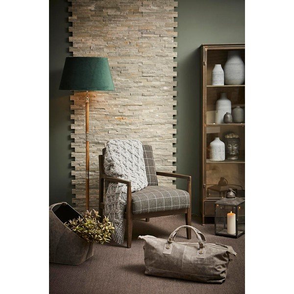 Coș de depozitare de depozitare din piele naturală Tannri – Côté Table-image-1