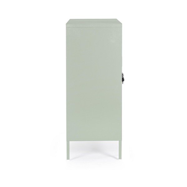 Dulap verde salvie din metal cu încuietoare 80x101,5x40 cm Cambridge – Yes Everyday-image-3
