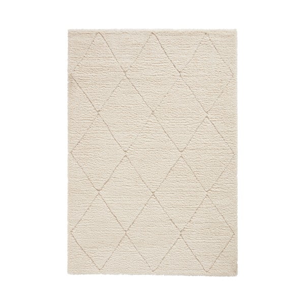 Covor crem 160x230 cm Ideal Shaggy – Think Rugs