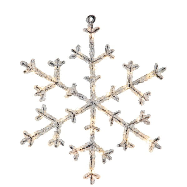 Decorațiune cu LED Best Season Icy Snowflake, 30 cm