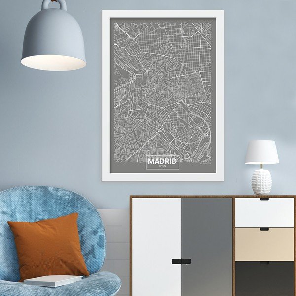 Tablou 40x55 cm Madrid – Wallity-image-1
