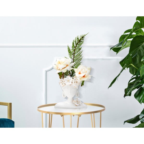 Vază din porțelan Mauro Ferretti Young Woman, alb-image-1