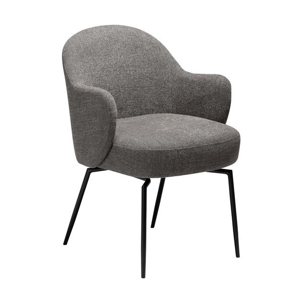 Scaun de living bej cu cotiere/rotativ Bae – DAN-FORM Denmark