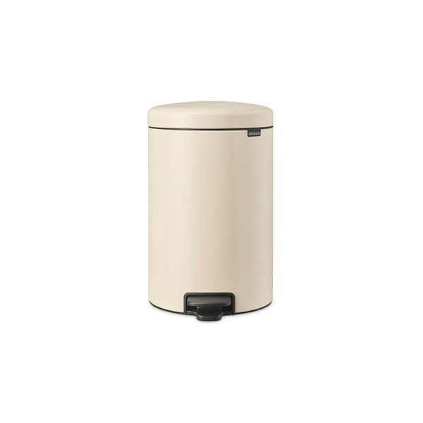 Coș de gunoi bej cu pedală din oțel 20 l NewIcon – Brabantia