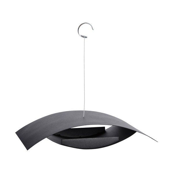 Hrănitor suspendat pentru păsări Esschert Design Modern, negru-image-1