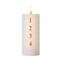 Lumânare LED cu baterii (înălțime 15 cm)  Sille Advent – Sirius