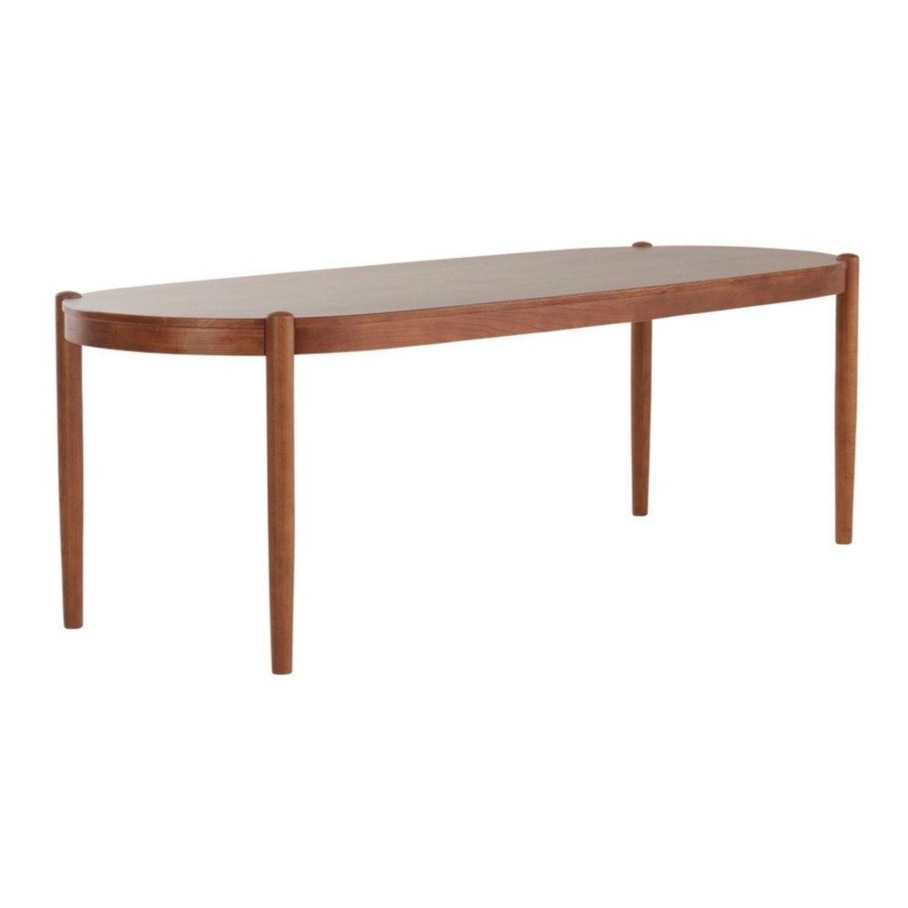 Masă de dining din lemn de ulm 90x240 cm Nattavaara – Jotex
