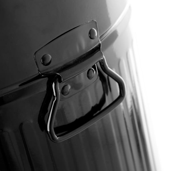 Coș metalic de gunoi Casa Selección,  20 l, negru-image-4