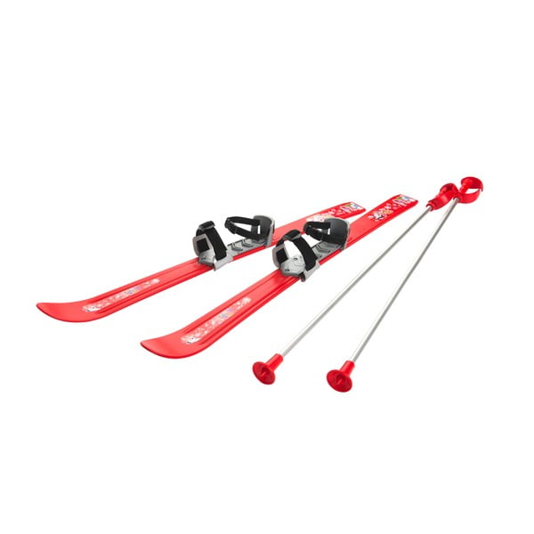 Schiuri pentru copii Gizmo Baby Ski, 90 cm, roșu