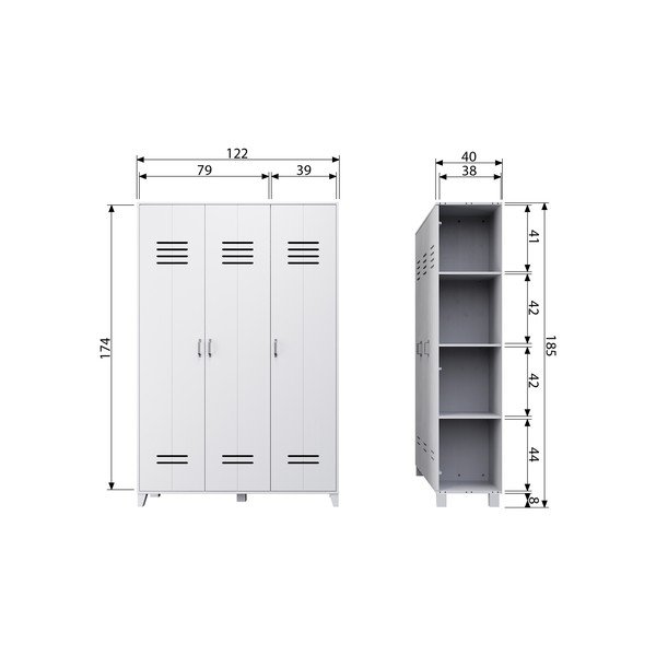 Dulap vtwonen Locker, alb-image-1