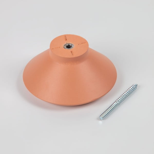 Set 3 cuiere de perete Kave Home Nadua, portocaliu-image-1