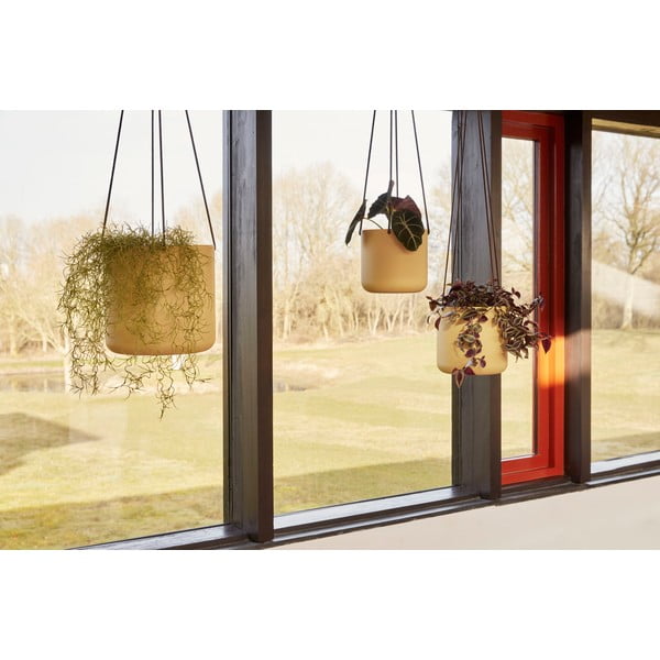 Ghivece decorative 3 buc. din metal de agățat / de perete ø 25 cm Bloom – Hübsch-image-1