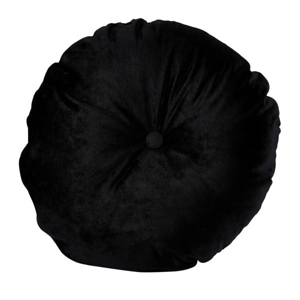 Pernă KJ Collection Black Velvet, 45 cm