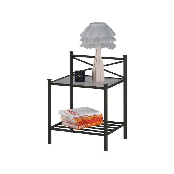Noptieră din metal Støraa Tanja, negru-image-2