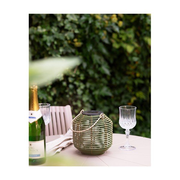 Corp de iluminat pentru exterior LED de masă/portabil solar ø 15 cm Crewe – House Nordic-image-2