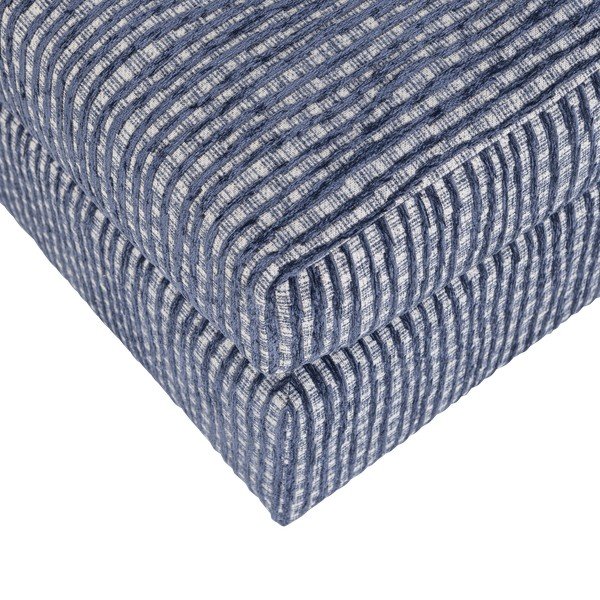 Taburet albastru prăfuit tapițat Lou – WOOOD-image-4