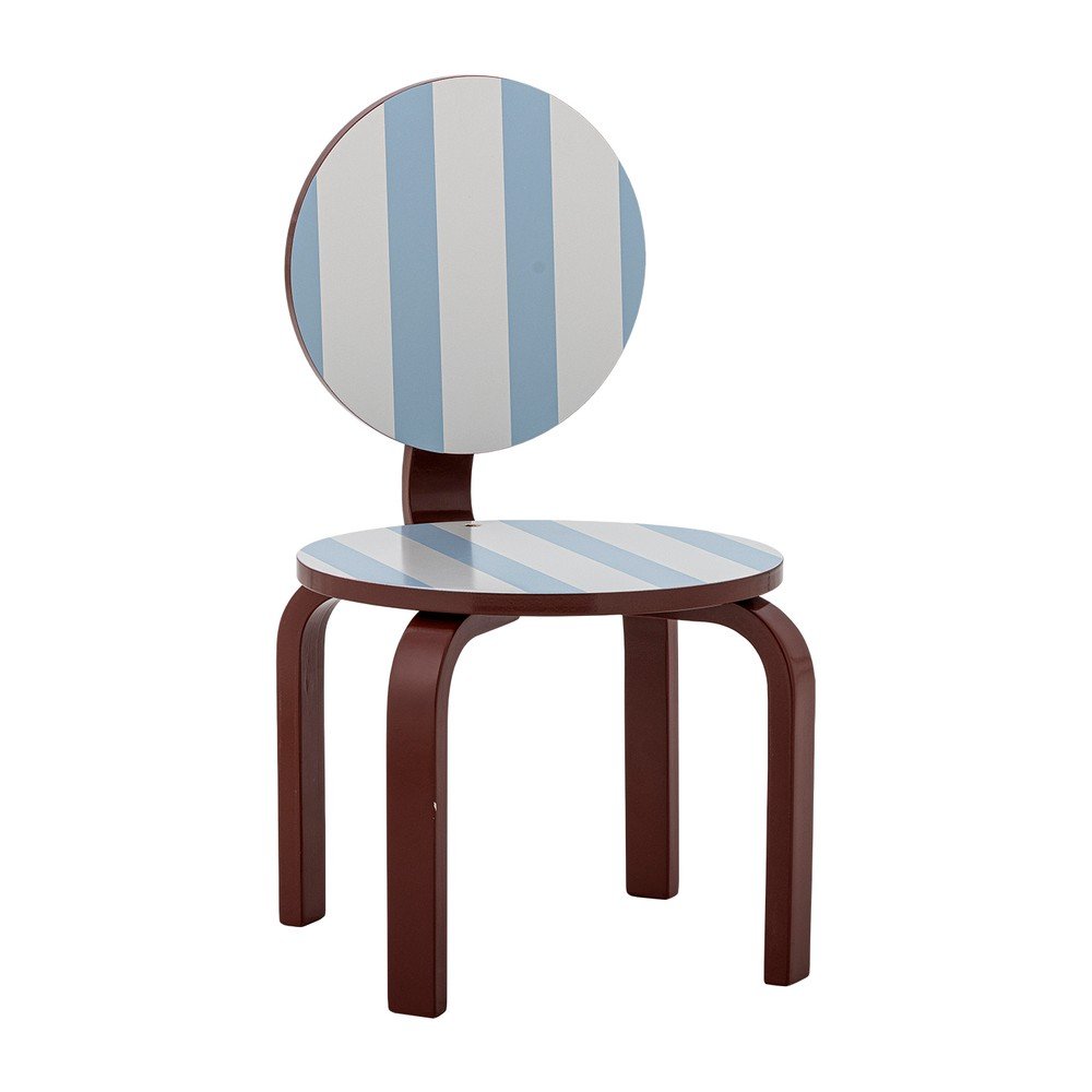 Scaun de copii burgundy/albastru deschis Liova – Bloomingville Mini