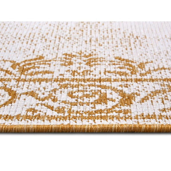 Covor de exterior galben ocru-alb 160x230 cm Cebu – NORTHRUGS-image-3