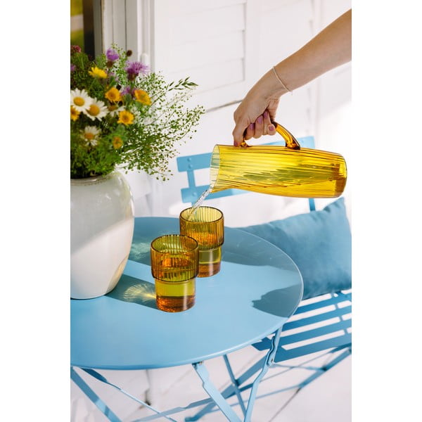 Set mobilier de grădină Bonami Essentials Retro, albastru-image-2