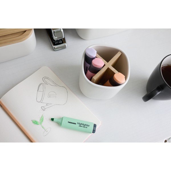 Organizator pentru papetărie din ceramică Eco Office – iDesign-image-4