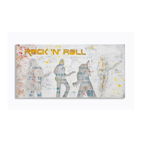 Tablou Mauro Ferretti Rock N Roll, 120 x 60 cm