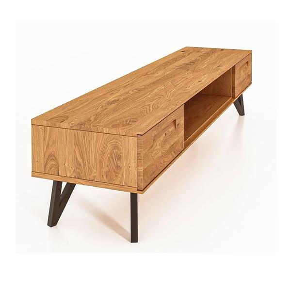 Masă TV din stejar 182x42 cm Golo - The Beds-image-3