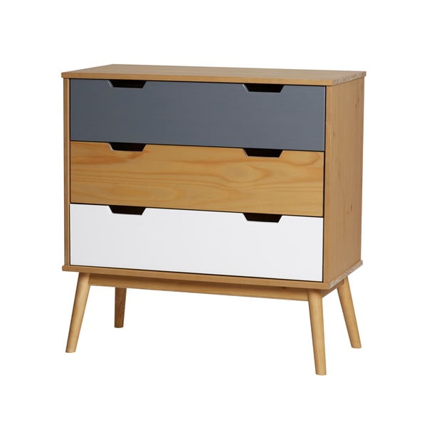 Comodă din lemn masiv de pin Marckeric Cusco, lățime 80 cm-image-4