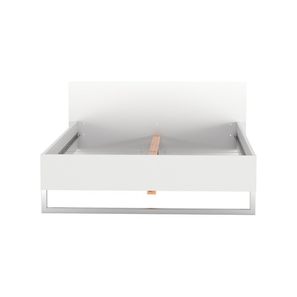 Pat dublu Tvilum Style, 160x200 cm, alb-image-2