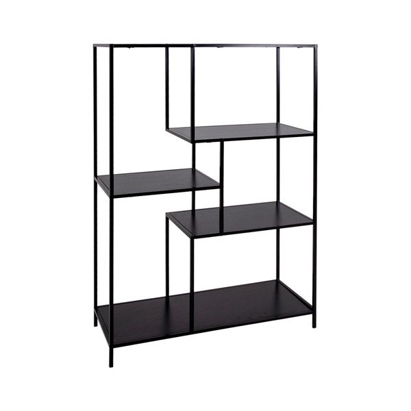 Bibliotecă House Nordic Vita Shelf, 80 x 120 cm, negru-image-1