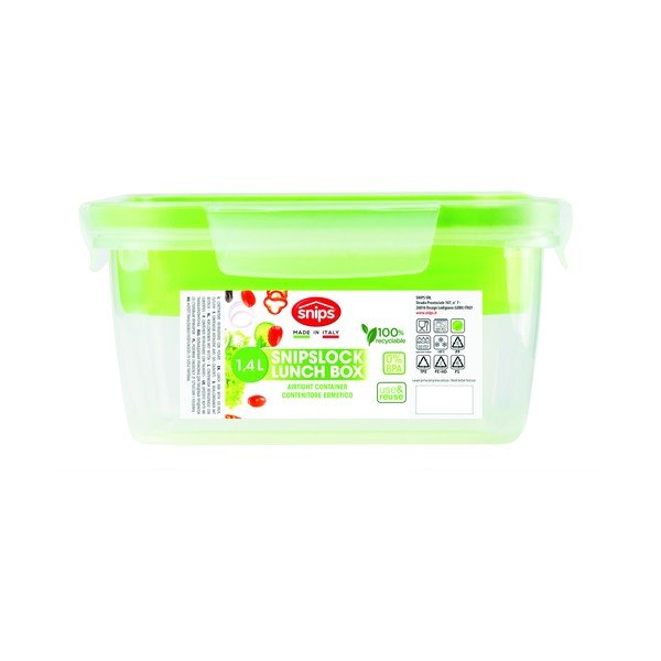 Cutie pentru prânz Snips, 1,4 l, verde-image-4