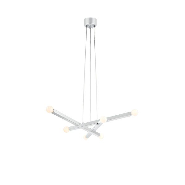 Lustră argintie din metal Stack – Markslöjd