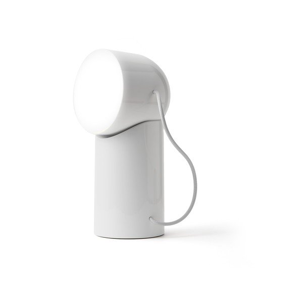 Veioză albă LED (înălțime 14 cm) Orbe – Lexon-image-4