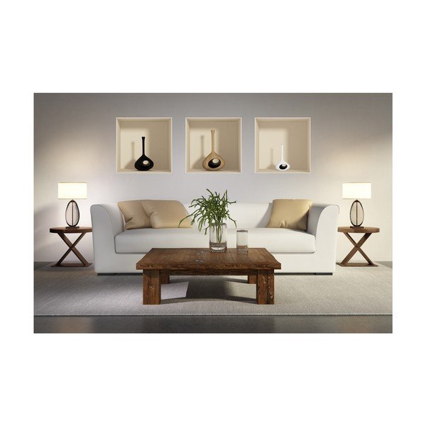 Set 3 autocolante cu efect 3D Ambiance Vase-image-2