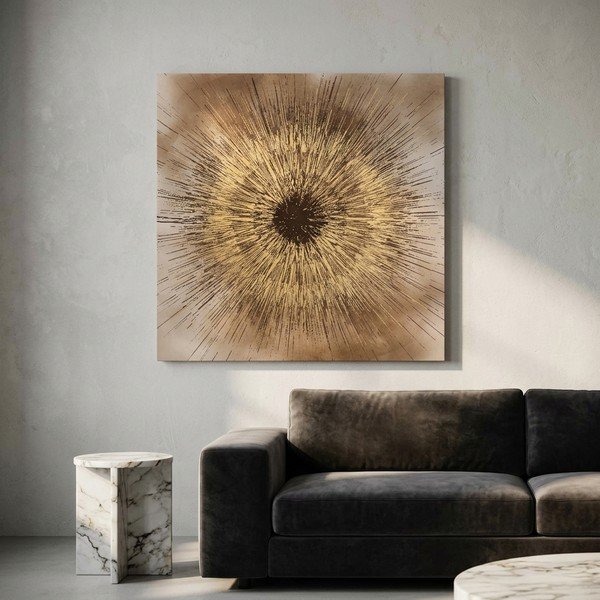 Tablou cu ramă/pe pânză 100x100 cm Bold – Bizzotto-image-1