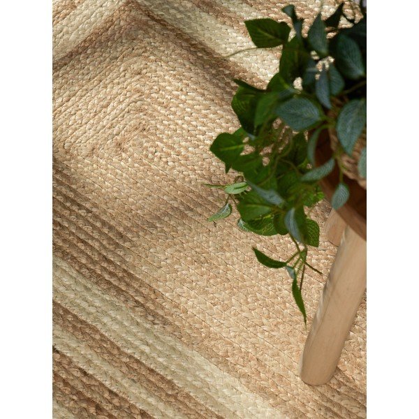 Covor tip traversă crem/în culoare naturală țesut manual din iută 70x200 cm Jutta – Hanse Home-image-3
