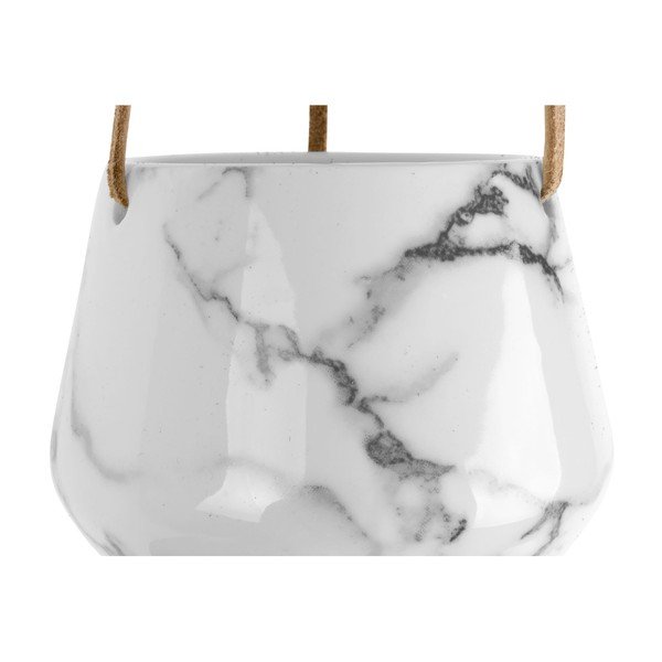 Ghiveci suspendat din ceramică în decor de marmură PT LIVING Skittle-image-3