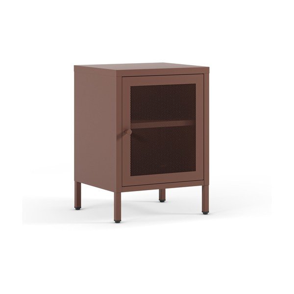 Noptieră burgundy Fayna – Marckeric