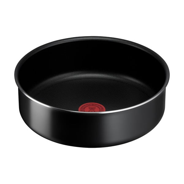 Set de vase pentru gătit 3 buc. din aluminiu Ingenio Easy Cook & Clean Black – Tefal-image-2