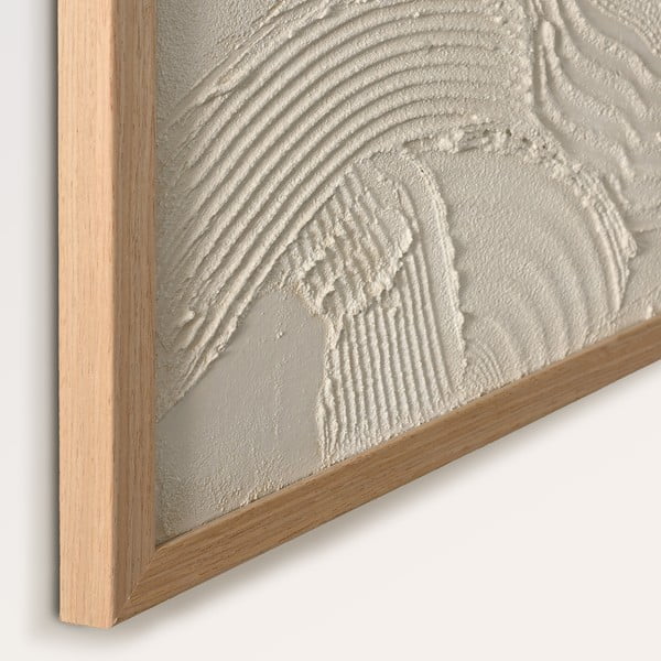 Tablou pictat manual 32,5x42,5 cm Sand shadows – Malerifabrikken-image-2