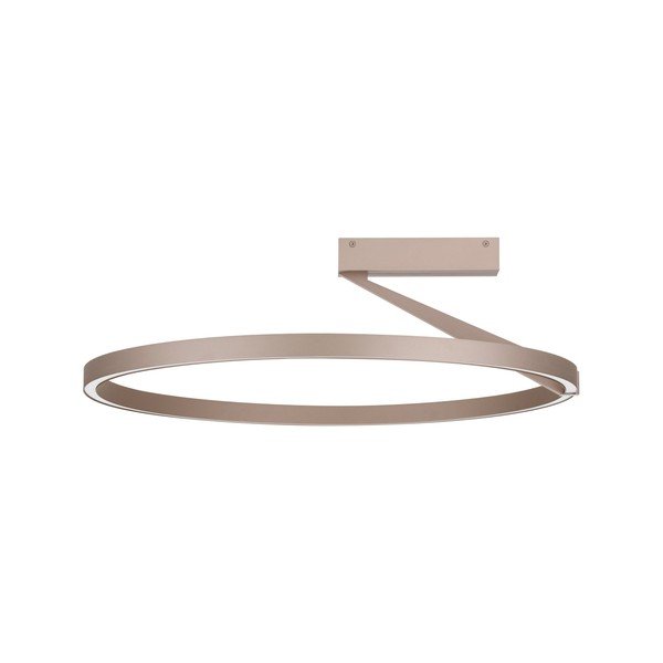Plafonieră roz auriu LED cu intensitate reglabilă din aluminiu Tilia – Nova Luce