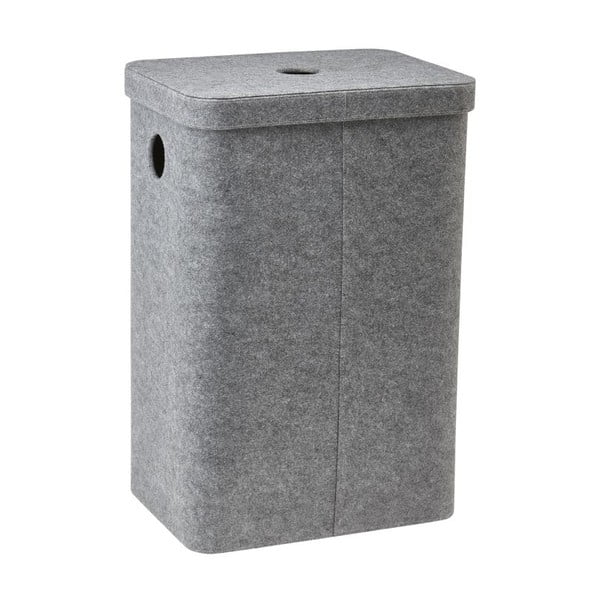Coș pentru lenjerie Imago Grey, 40x60 cm