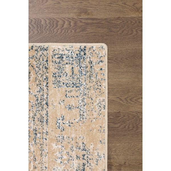 Covor bej din lână 133x180 cm Medley – Agnella-image-3