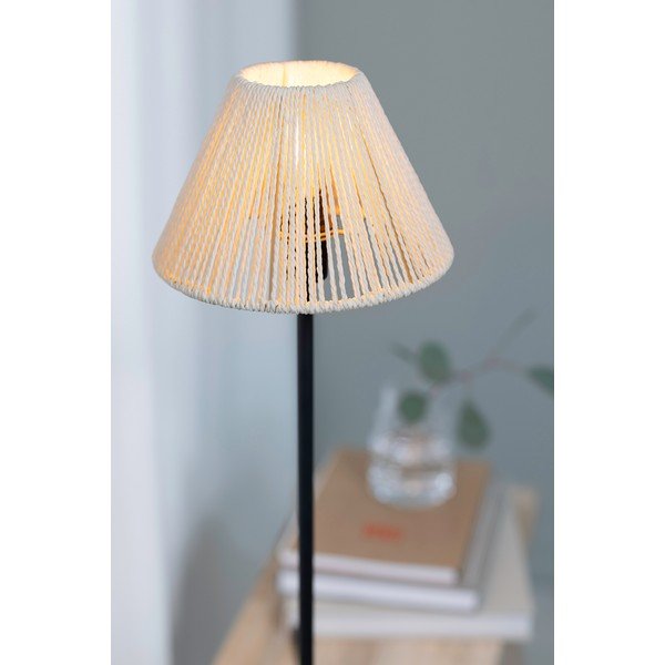 Lampadar negru/în culoare naturală Corda - Markslöjd-image-1