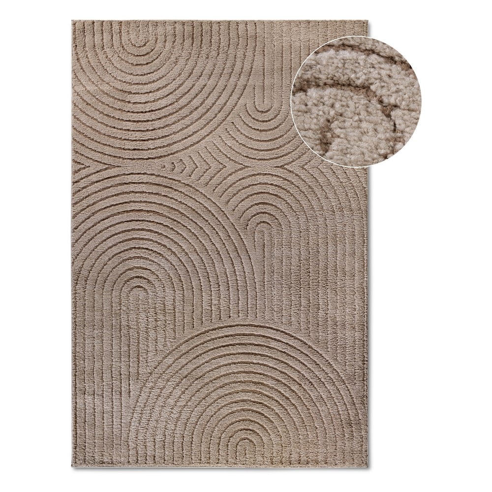 Covor maro deschis 160x235 cm Panglao New York Taupe – Elle Decoration